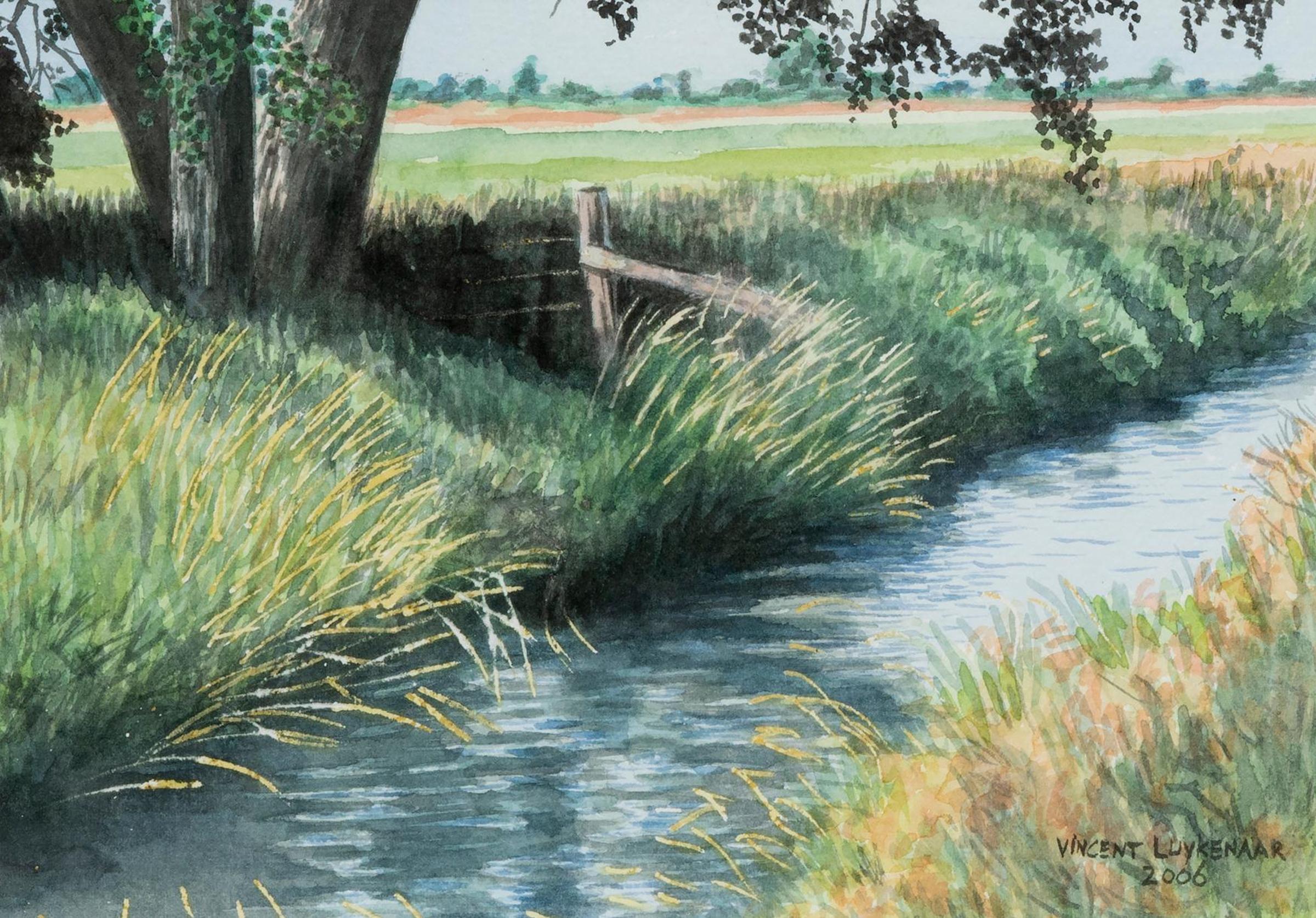 Vincent Luykenaar (1947) - Irrigation Canal