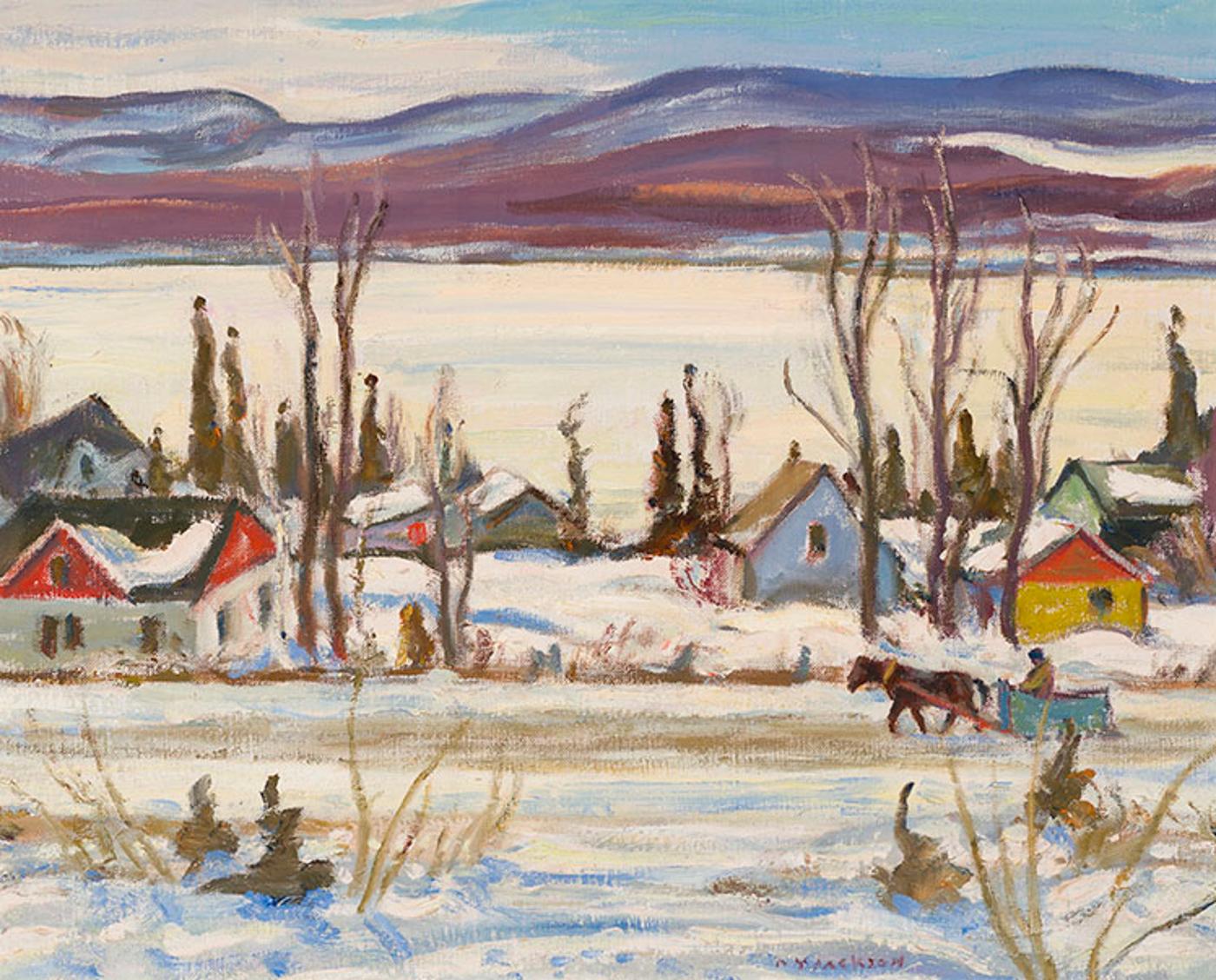 Alexander Young (A. Y.) Jackson (1882-1974) - Lac Milette