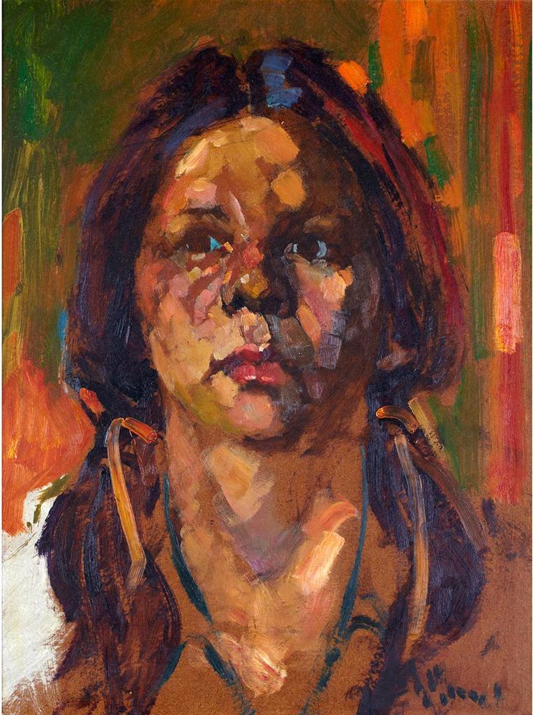 Arthur Shilling (1941-1986) - Portrait Of Millie