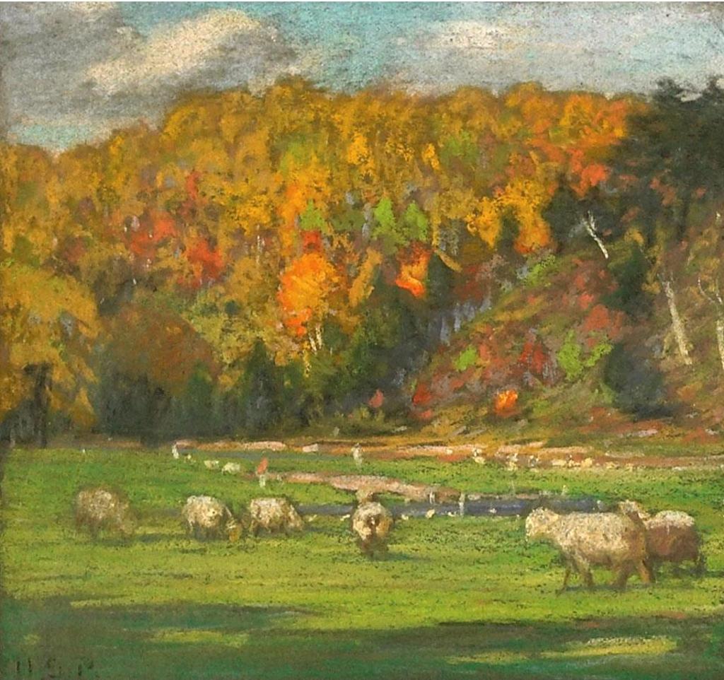 Herbert Sidney Palmer (1881-1970) - Golden Autumn