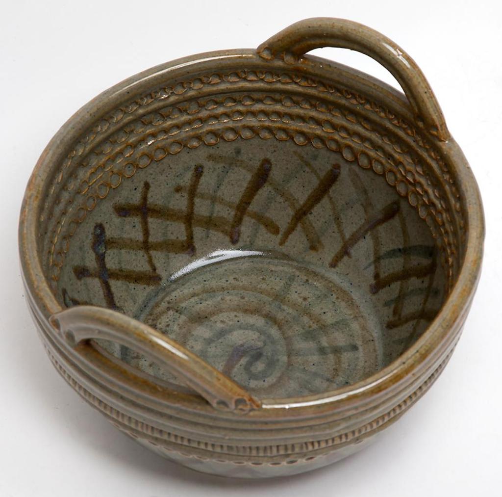 Maria Gakovic (1913-1999) - Untitled - Brown Bowl With Handles
