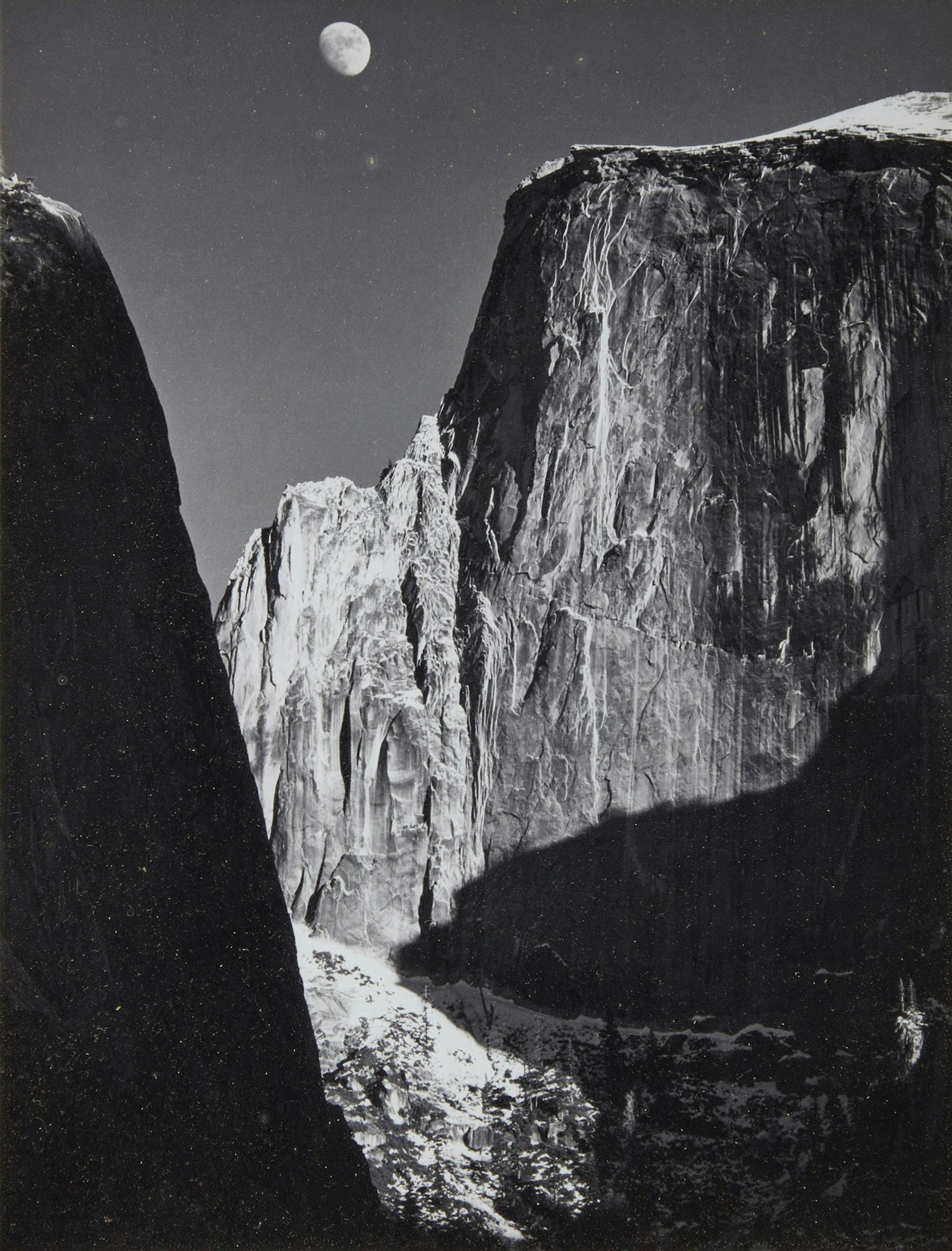 Ansel Easton Adams (1902-1984) - Moon and Half Dome, Yosemite National Park