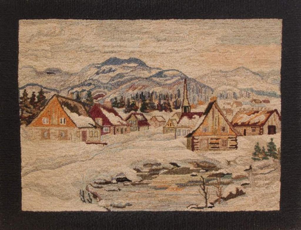 Georges-Edouard Tremblay (1907-1987) - Villiage in Winter