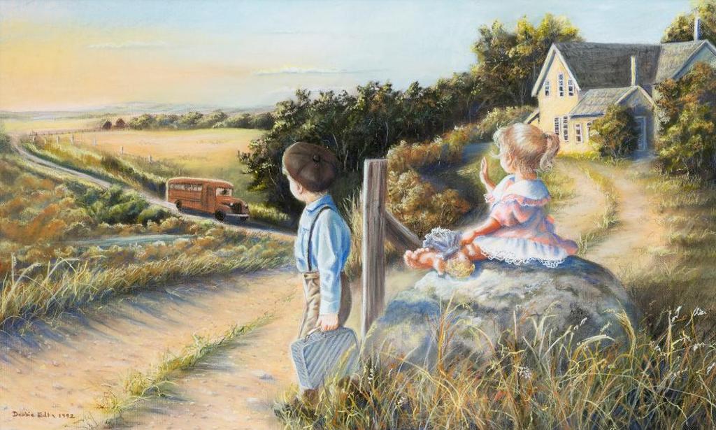 Debbie Edlin - Waiting for the School Bus