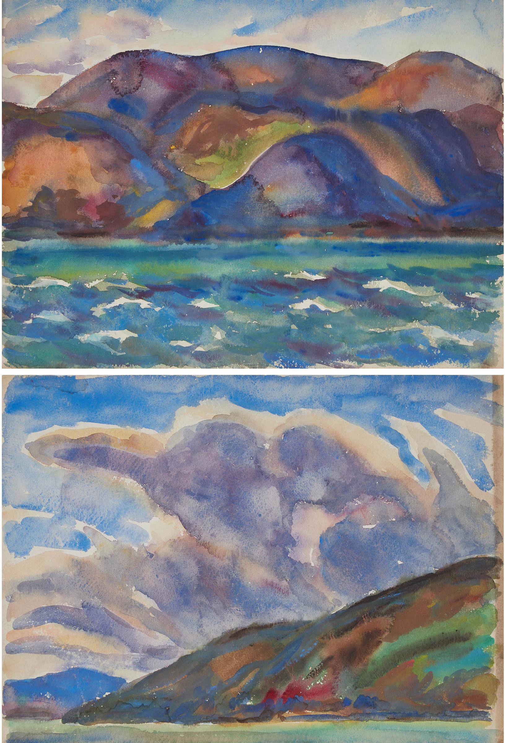 Rowley Walter Murphy (1891-1975) - Two Views Of The Saint Lawrence River, 1936