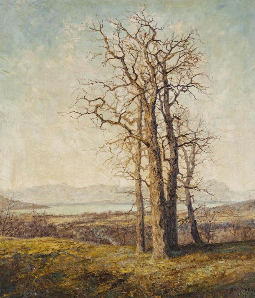 Otto Eduard Pippel (1878-1960) - Early Spring at Starnberger See
