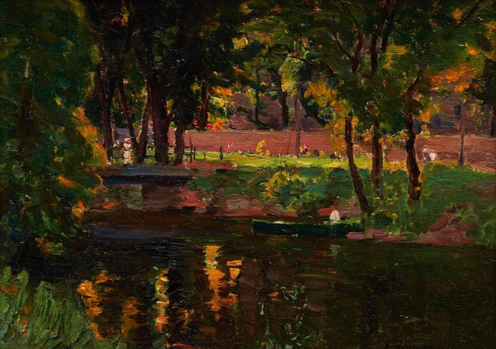 Andrew Wilkie Kilgour (1860-1930) - Old Canal, Lachine