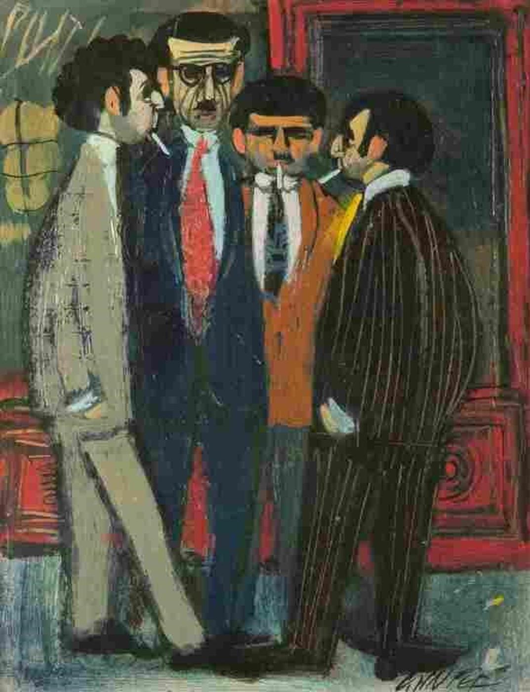 William Arthur Winter (1909-1996) - Conversation