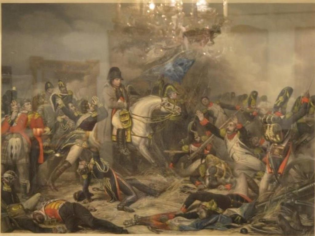 Charles Auguste Steuben (1788-1856) - Napoléon á Waterloo (Napoleon at Waterloo)