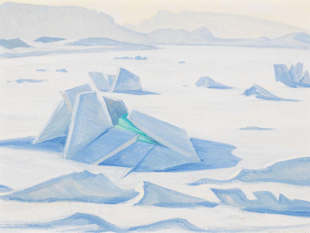 Doris Jean McCarthy (1910-2010) - Arctic Landscape