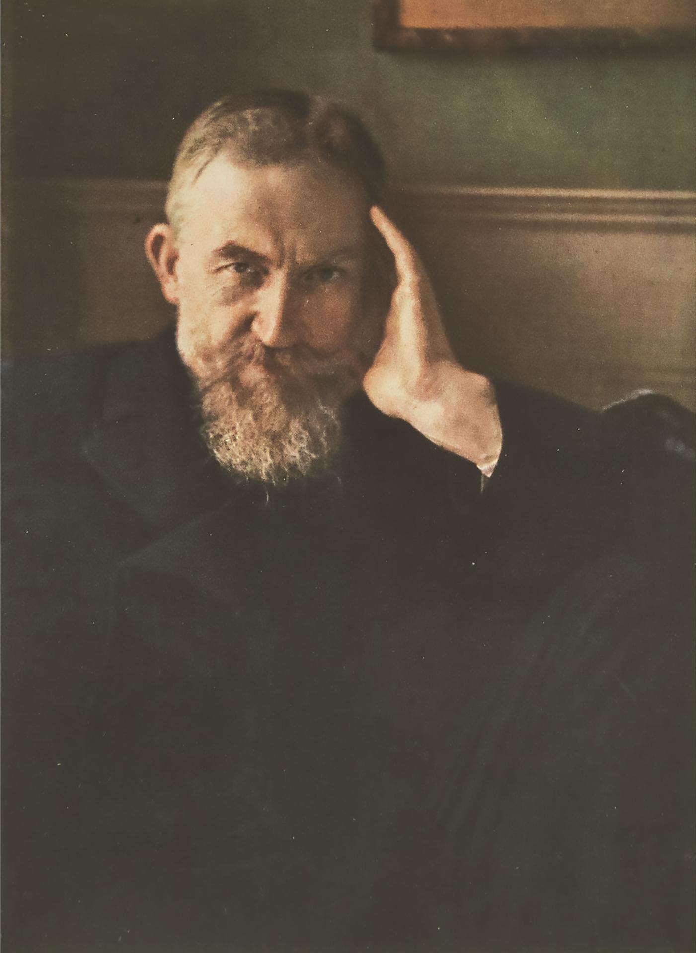 Edward J. Steichen (1879-1973) - George Bernard Shaw, Circa 1907-1908