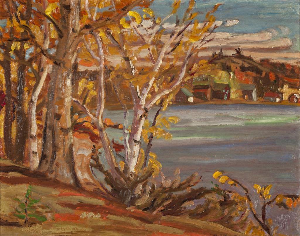 Ralph Wallace Burton (1905-1983) - Clear Lake; In Front of Dr. Rastatts