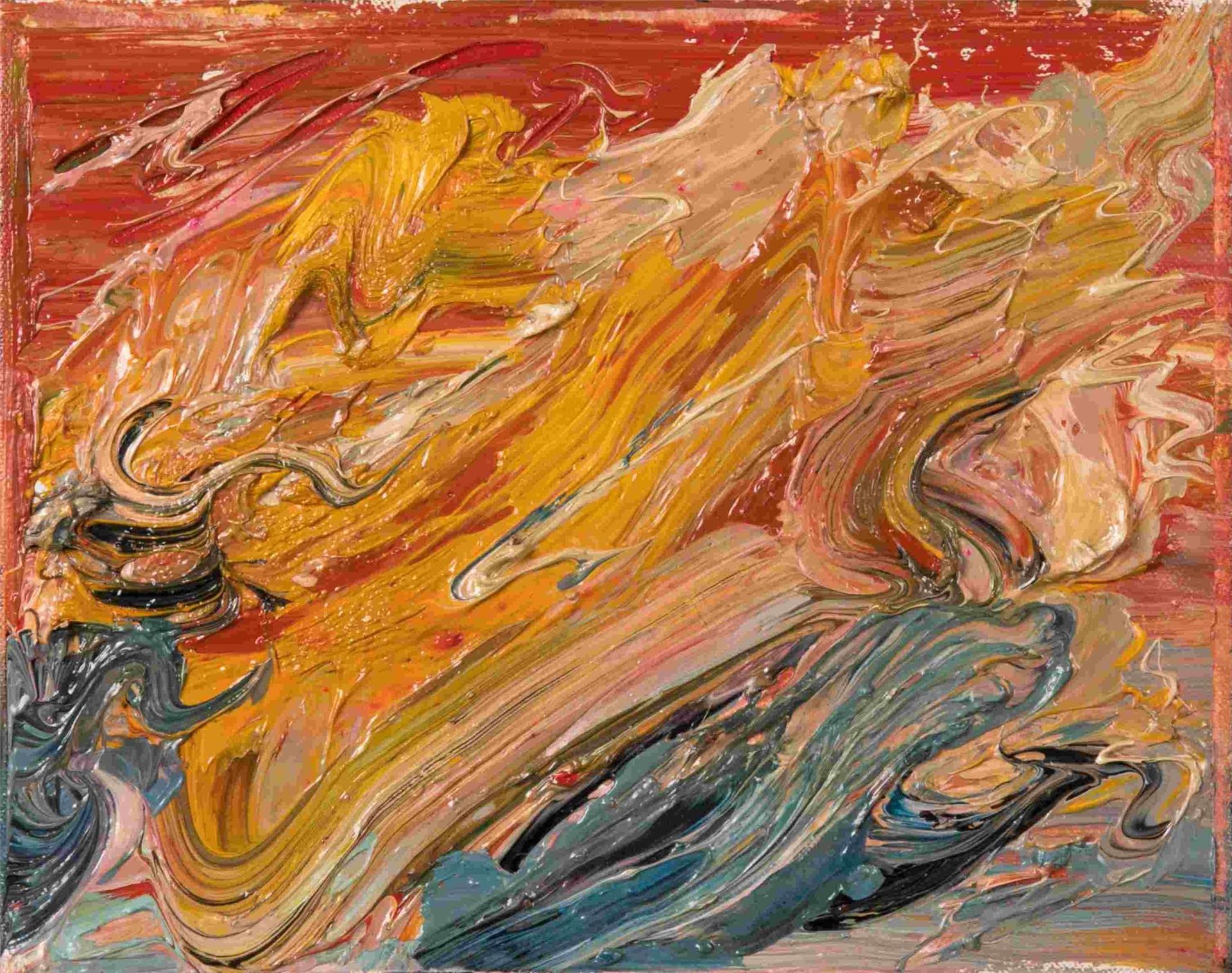 Telford Fenton (1932-2004) - A de Kooning Rush (1997)