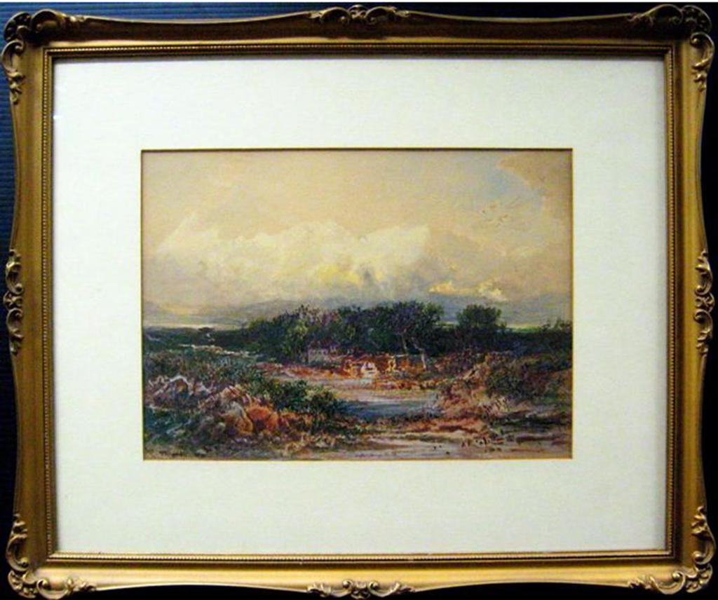 Otto Rheinhold Jacobi (1812-1901) - Landscape With Houses