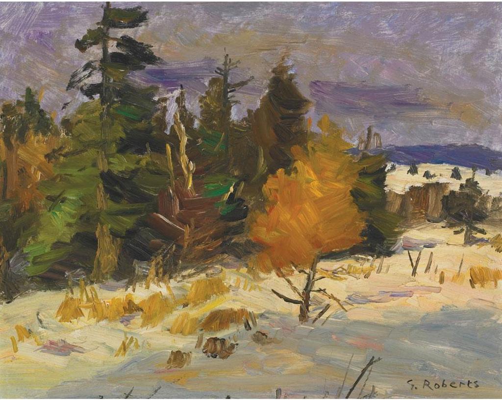 William Goodridge Roberts (1921-2001) - Winter Landscape, Fredericton