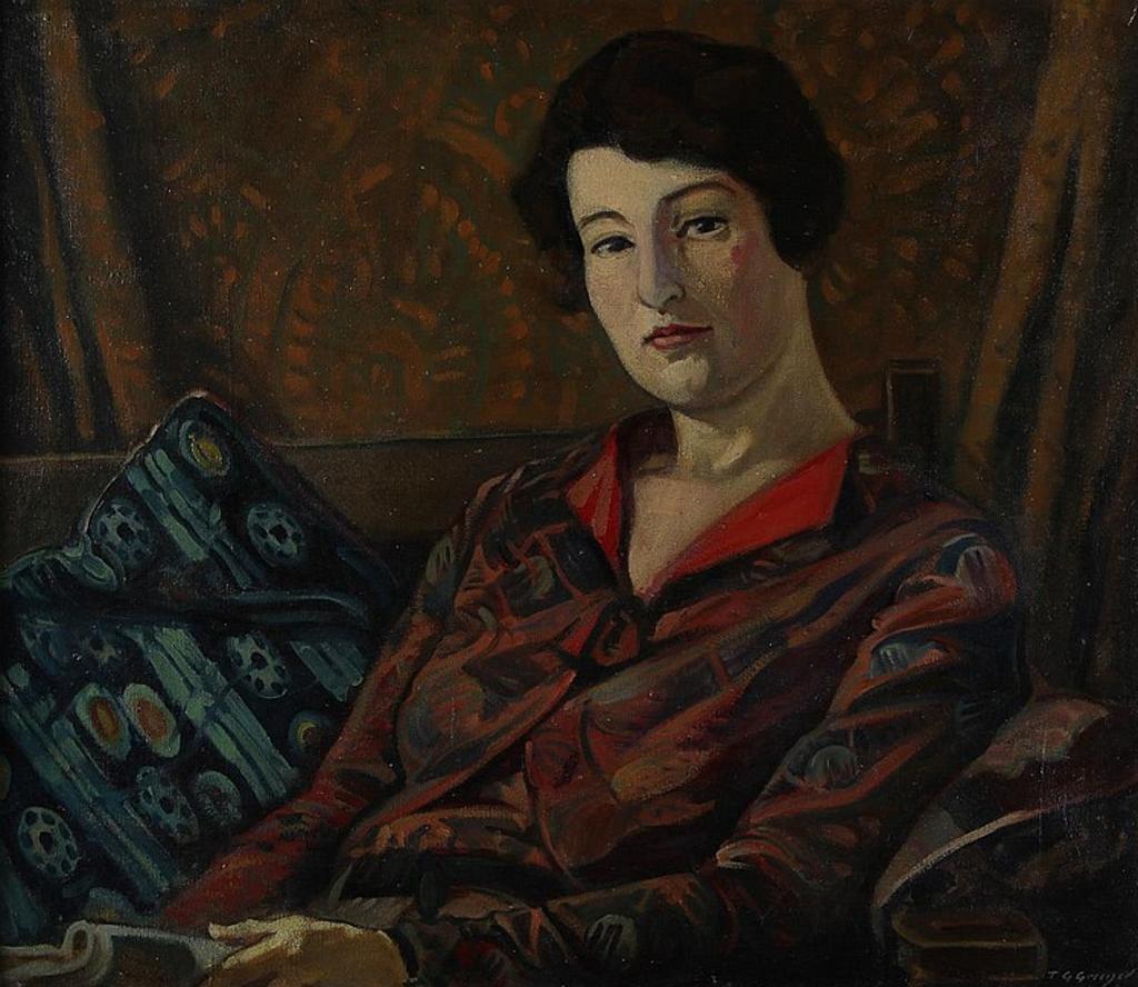 Thomas Garland Greene (1875-1955) - Portrait of a Woman