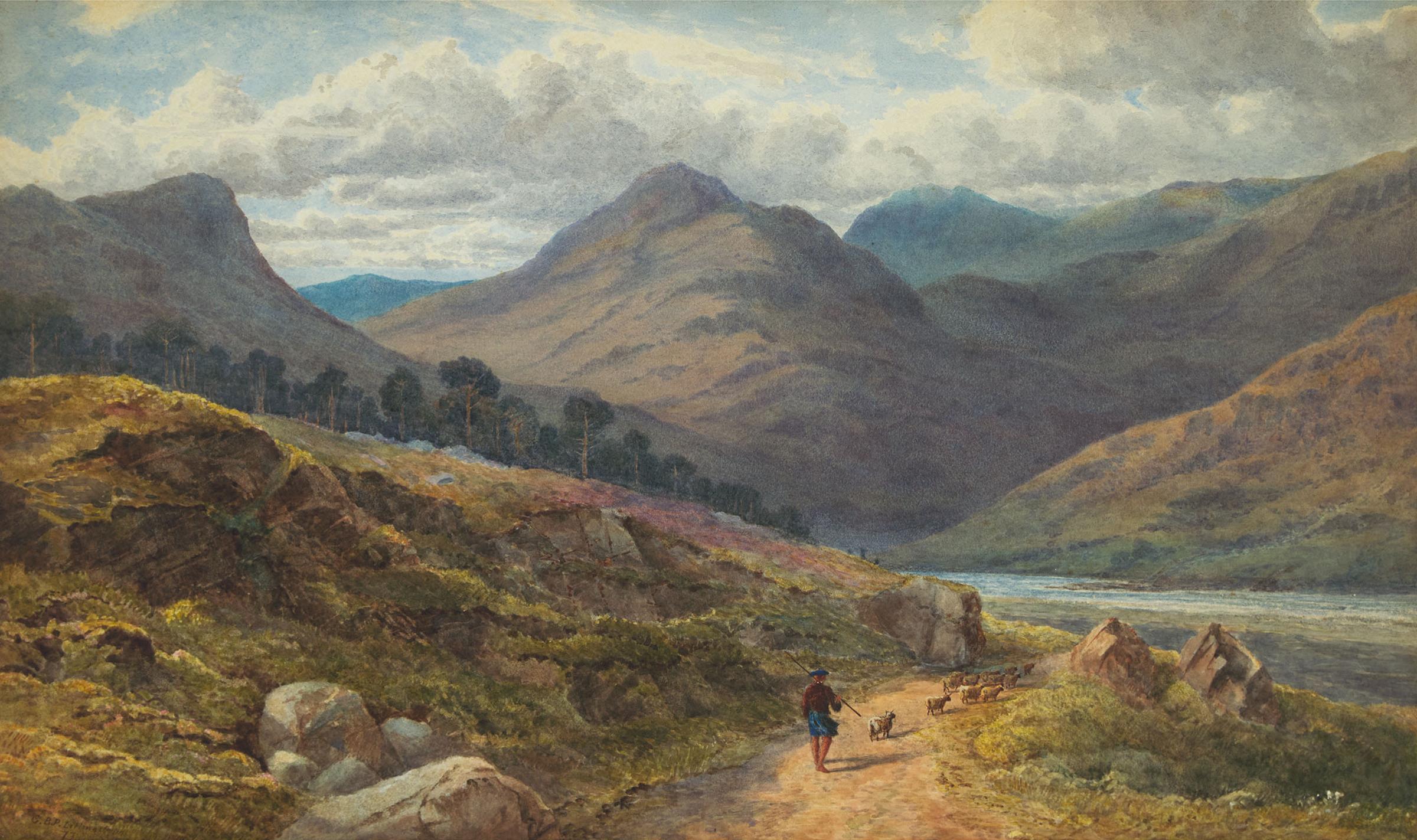 George Brooks Percy Lillingston - Pass Of Glen Coe, 1877