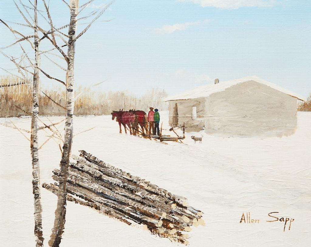 Allen Fredrick Sapp (1929-2015) - Going to Pick Up More Wood