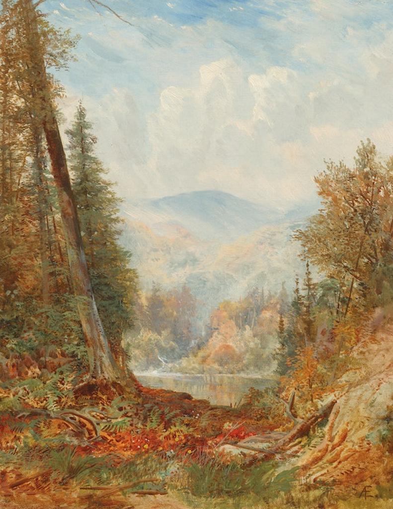 Aaron Allan Edson (1846-1888) - Through the Clearing, circa 1870