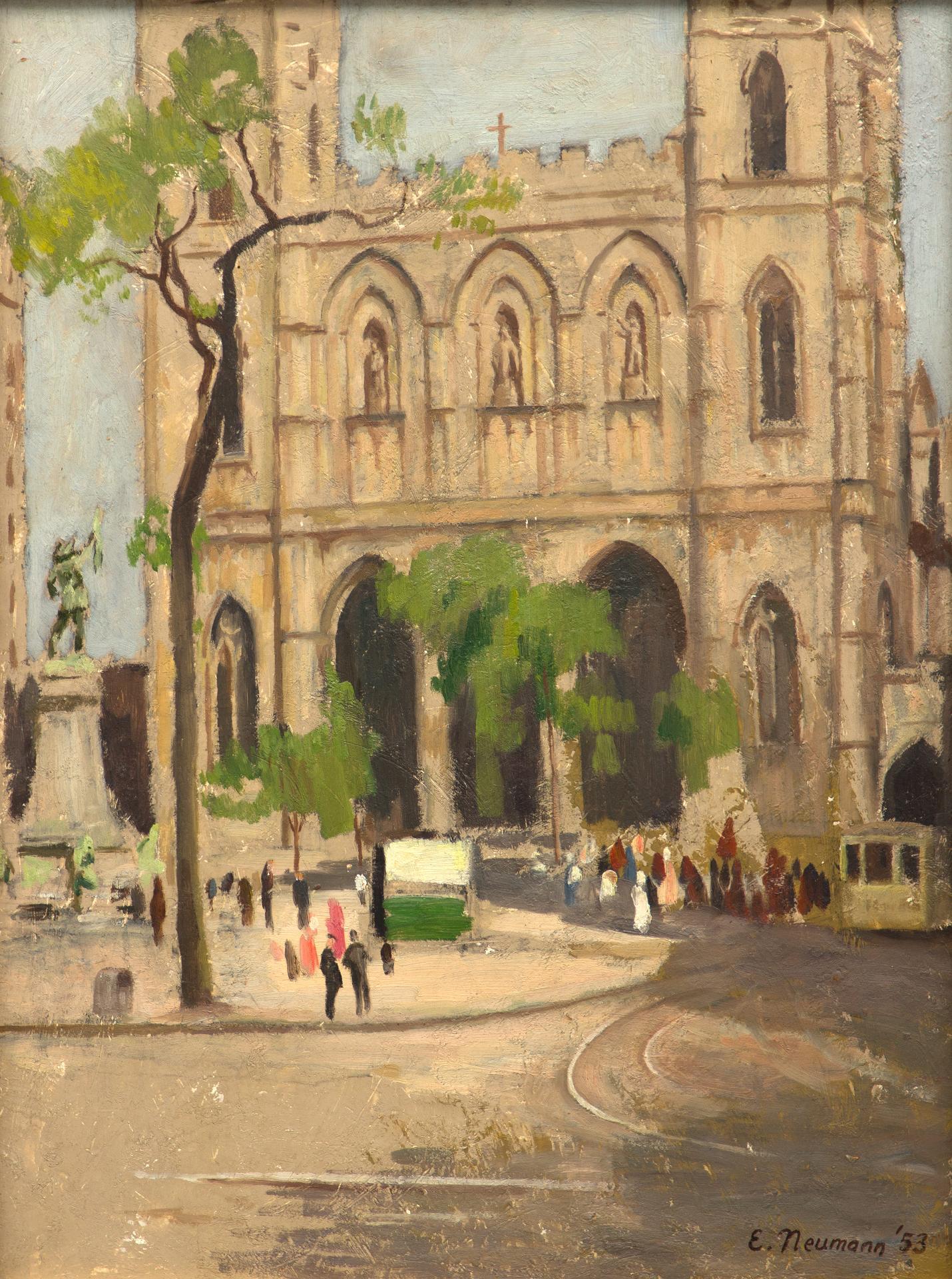 Ernst Neumann (1907-1956) - Notre-Dame Church, 1953