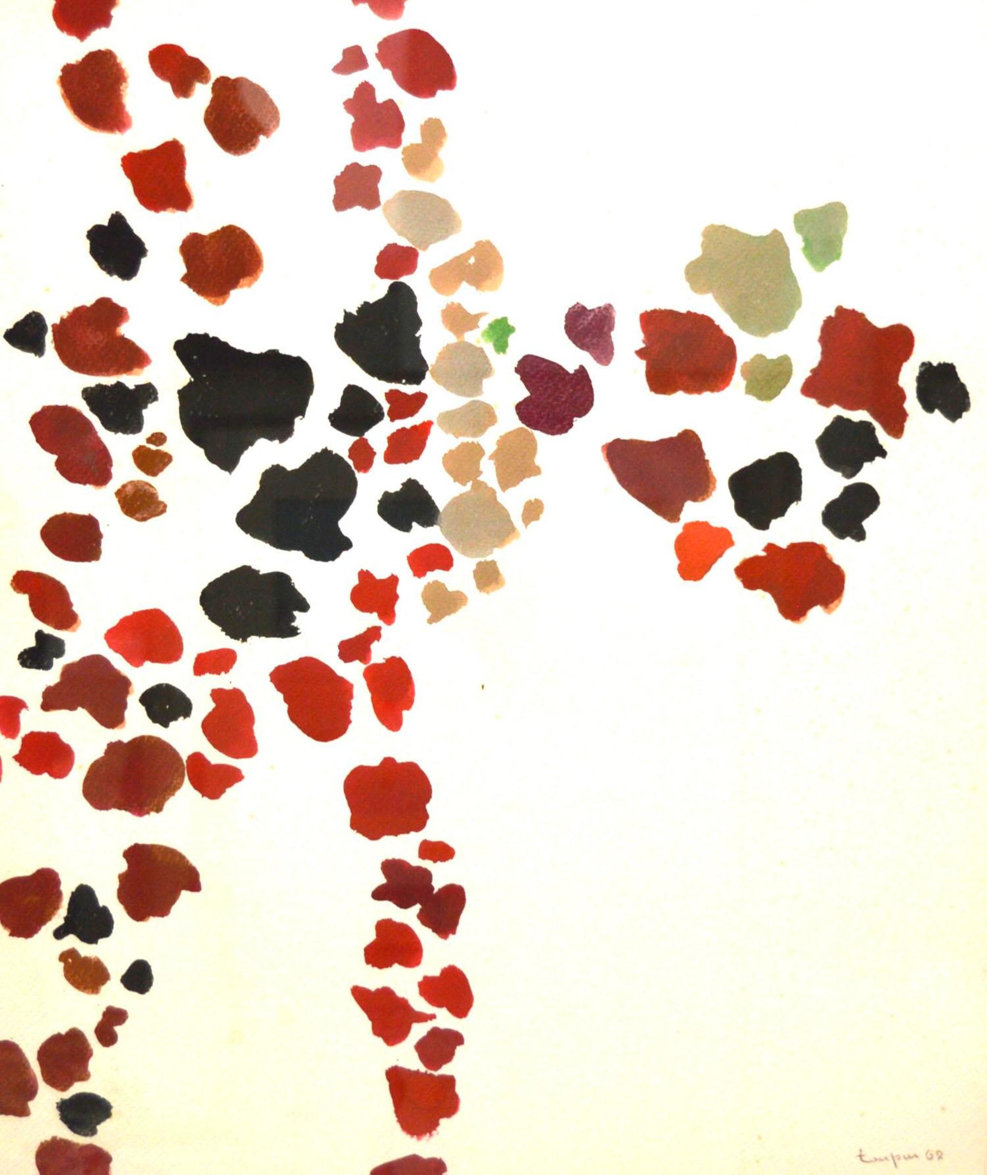 Fernand Toupin (1930-2009) - Composition abstraite