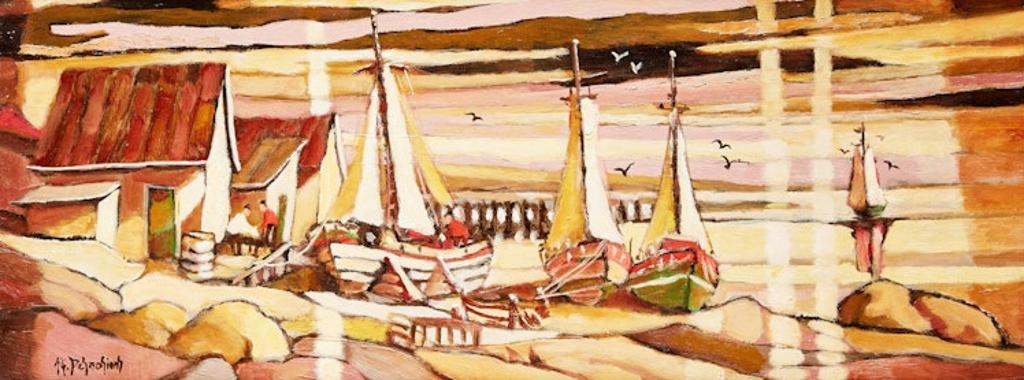 Jean-Guy Desrosiers (1934) - Le vent dans les voiles (Maine USA)