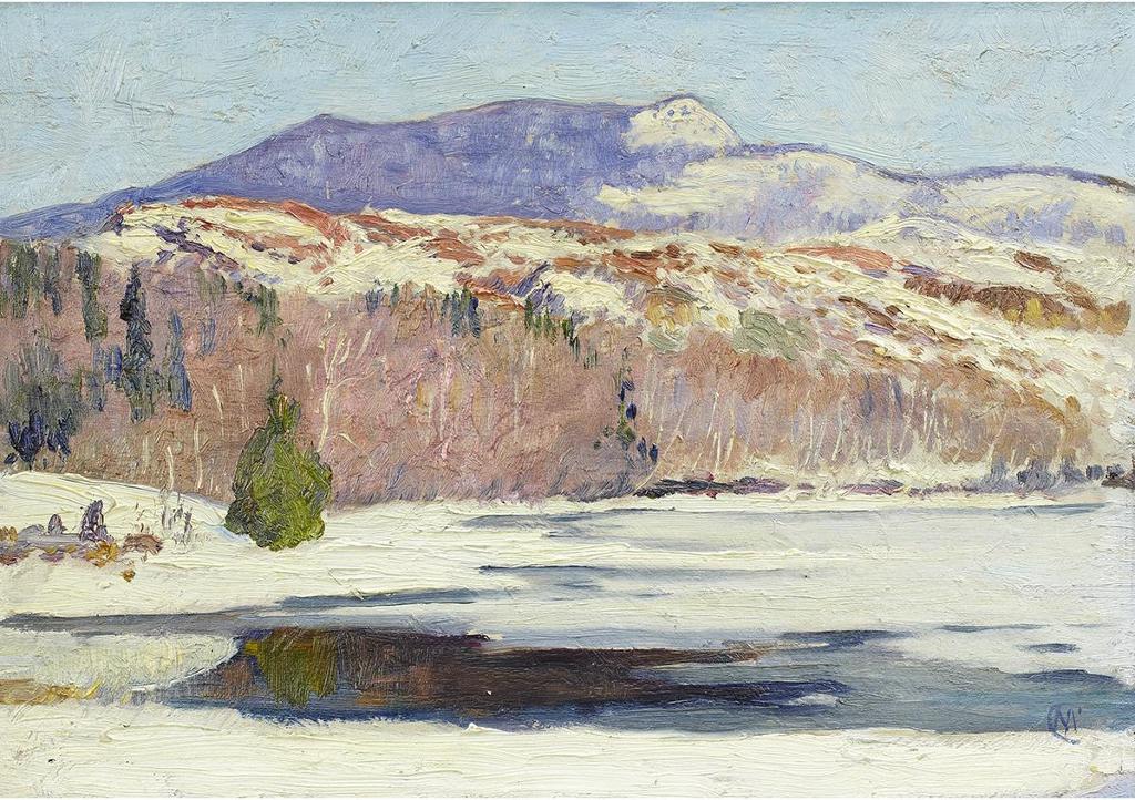 Maurice Galbraith Cullen (1866-1934) - Mont Tremblant From Lac Ouimet