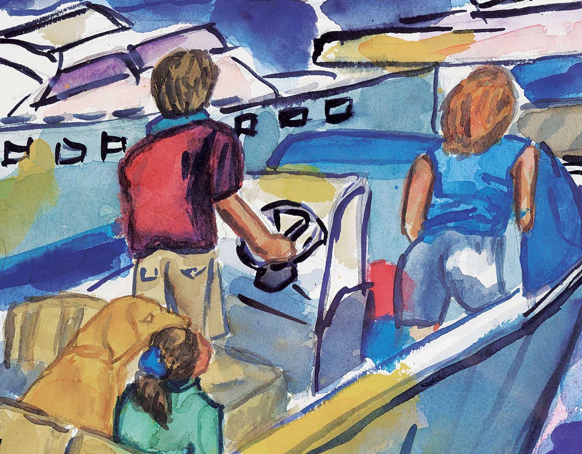Casa Bacot - Untitled - Family Boating