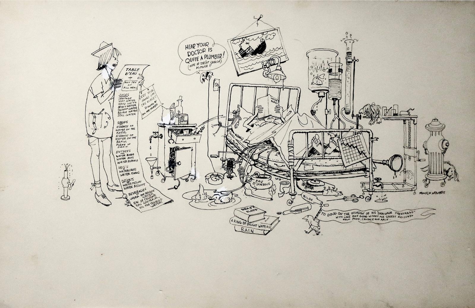 George Franklin Arbuckle (1909-2001) - Hear Your Doctor Is Quite A Plumber!
