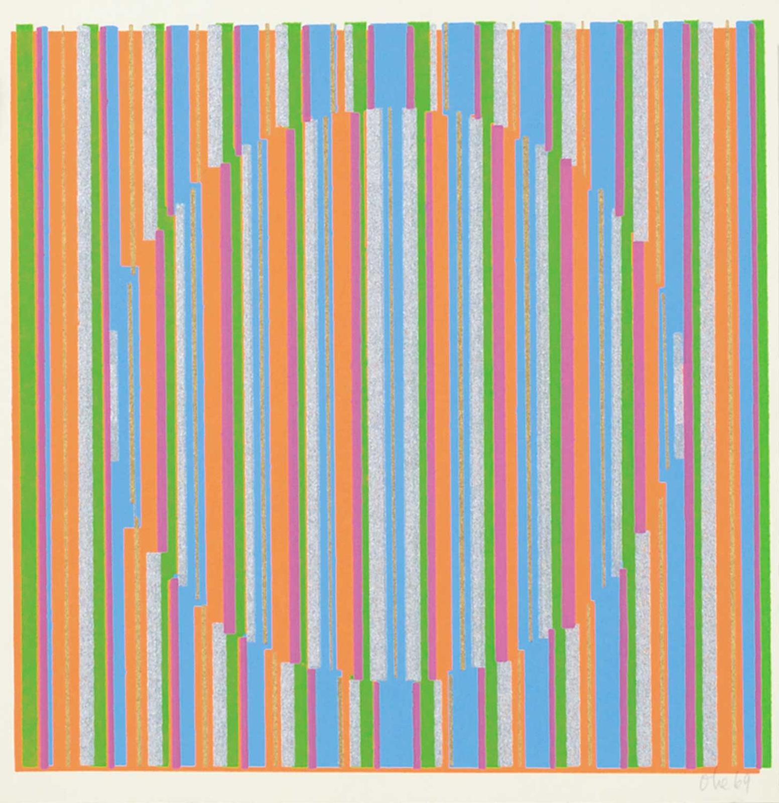 Katie von der Ohe (1937) - Untitled - Vertical Striped