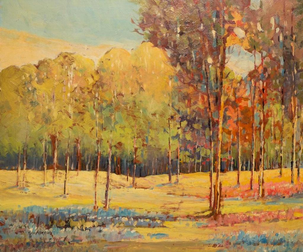 George Aykroyd - Untitled - Clearing With Flowers