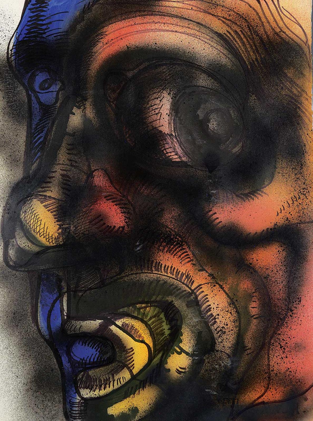 Ernest Iosipovitch Neizvestney - Untitled - Inferno Face