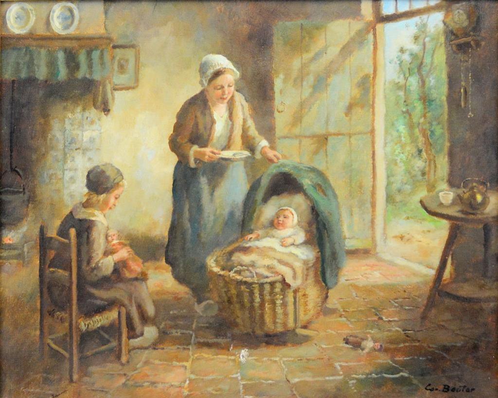 Cornelius Wouter Bouter (1888-1966) - Baby Visitor