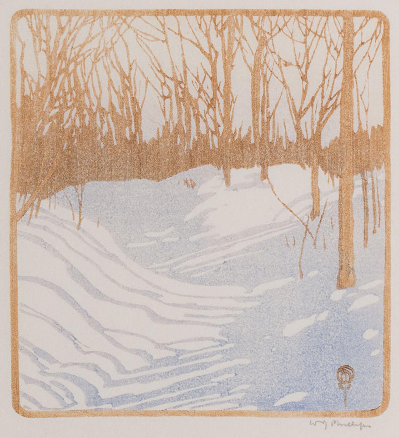 Walter Joseph (W.J.) Phillips (1884-1963) - Winter Sunshine