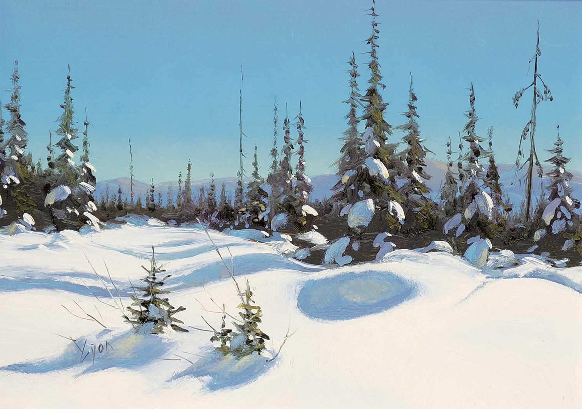 Harold Lloyd Lyon (1930-2020) - December Snow