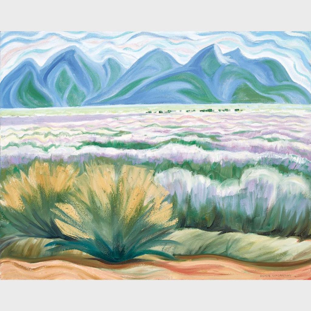 Doris Jean McCarthy (1910-2010) - Desert At Taos, 1998