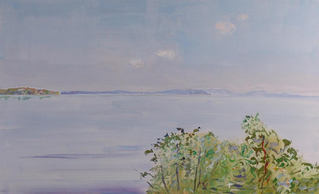 Dorothy Elsie Knowles (1927-2001) - Late Afternoon On Kingsmere Lake; 1981