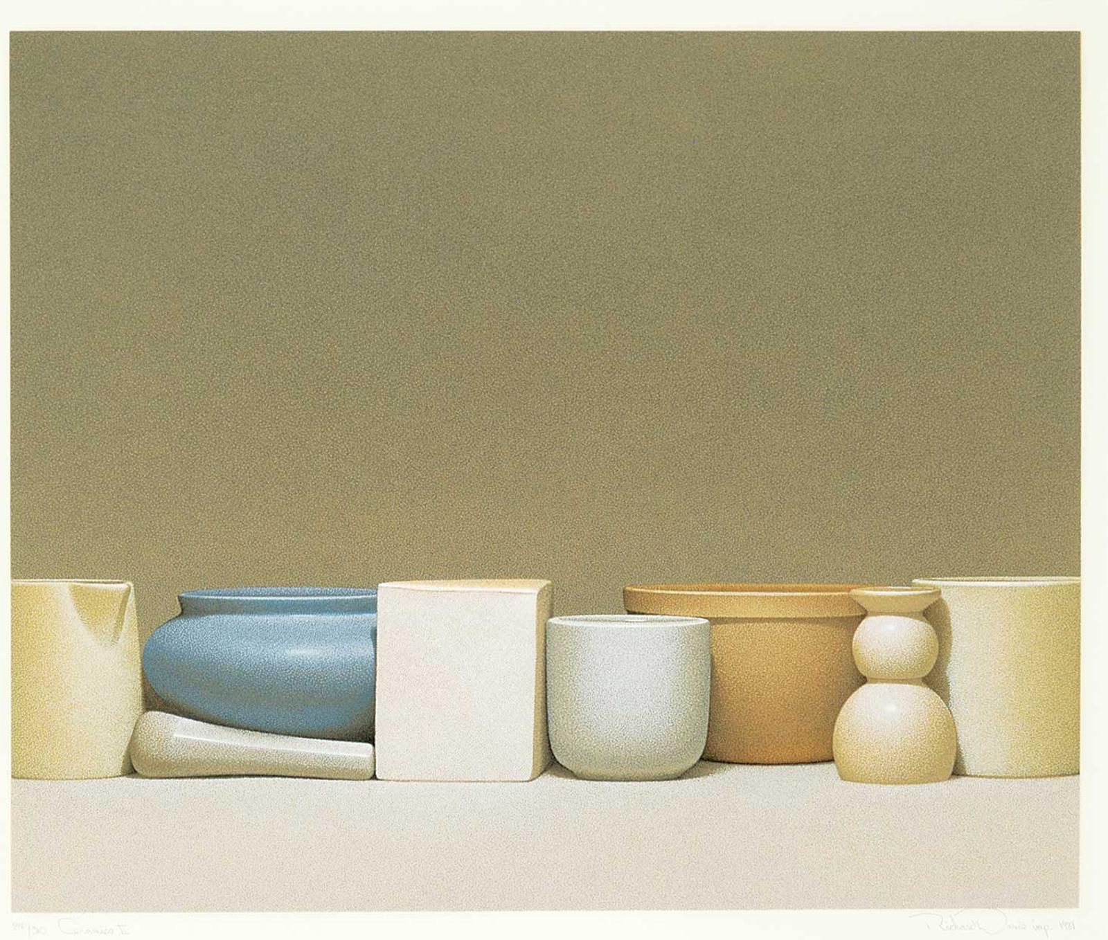 Richard Thomas Davis (1947) - Ceramics II  #88/310