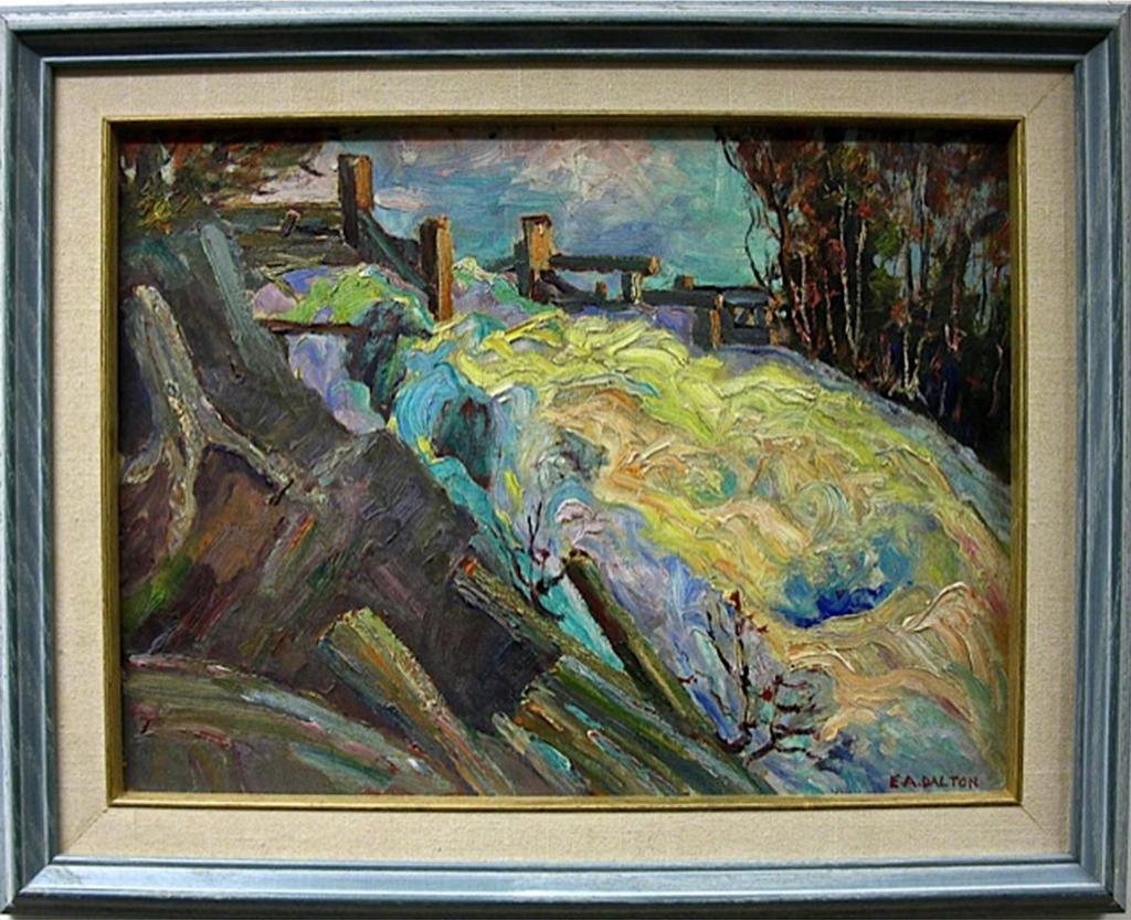 Ernest Alfred Dalton (1887-1963) - Waterfall