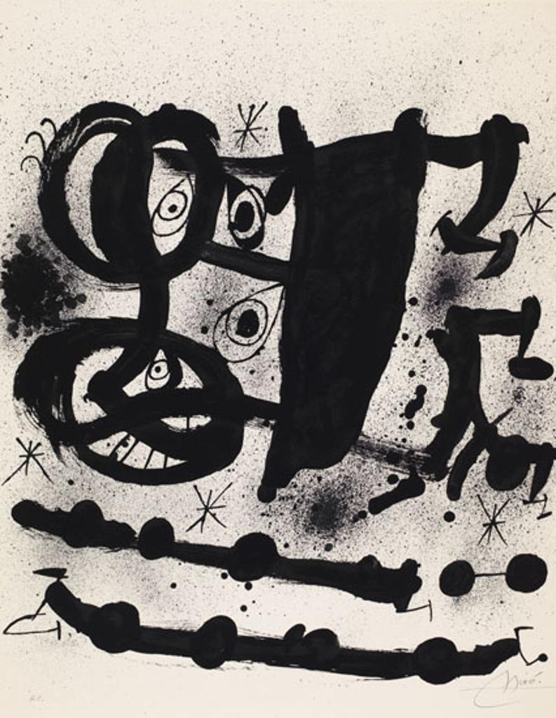 Joan Miró (1893-1983) - Hommage à Josep Lluis Sert
