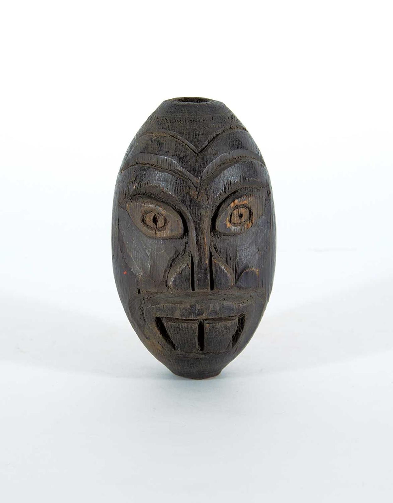 West Coast School - Untitled - Carved Fish Net Float