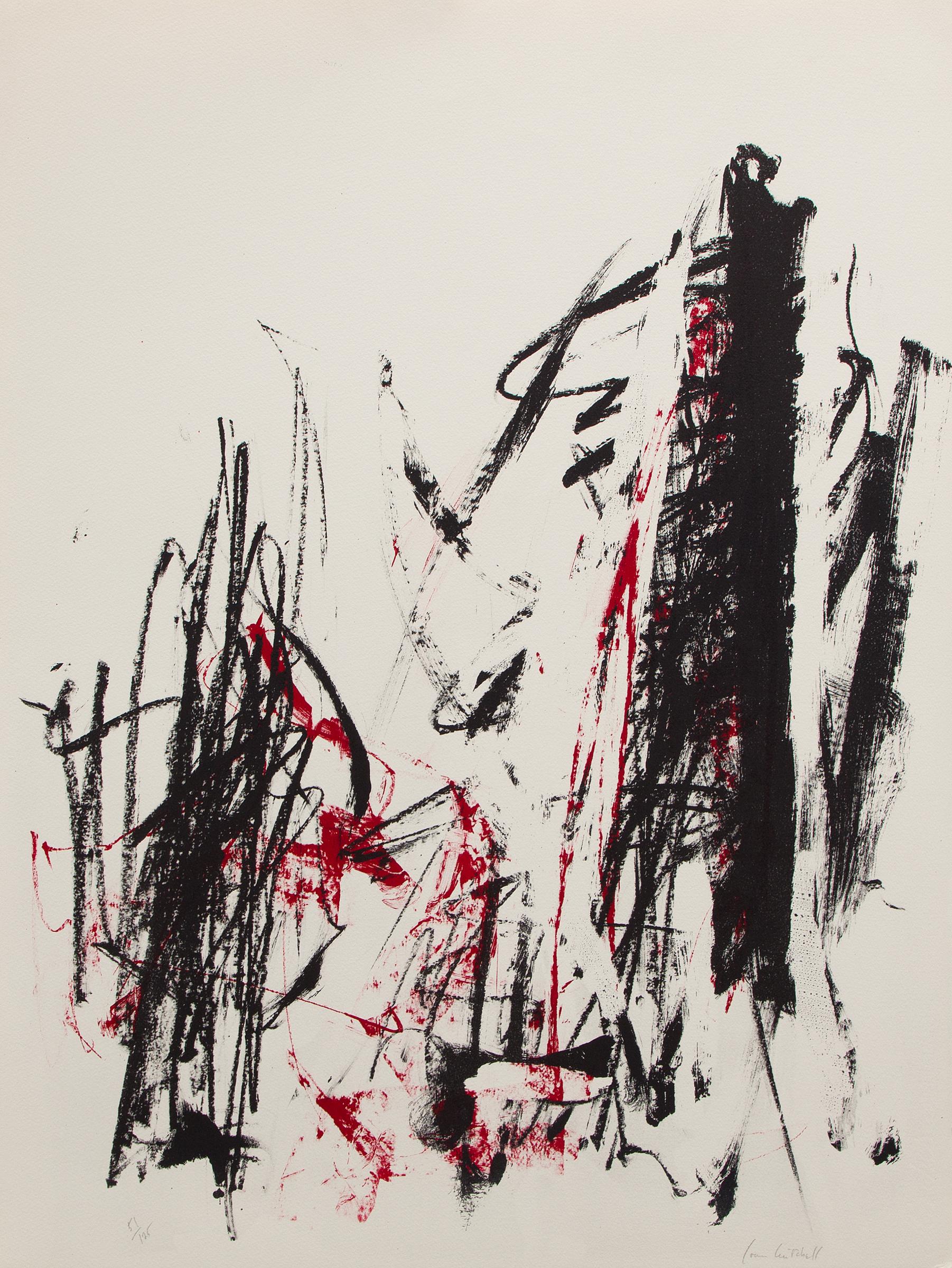 Joan Mitchell (1925-1992) - Trees - Rouge, 1992