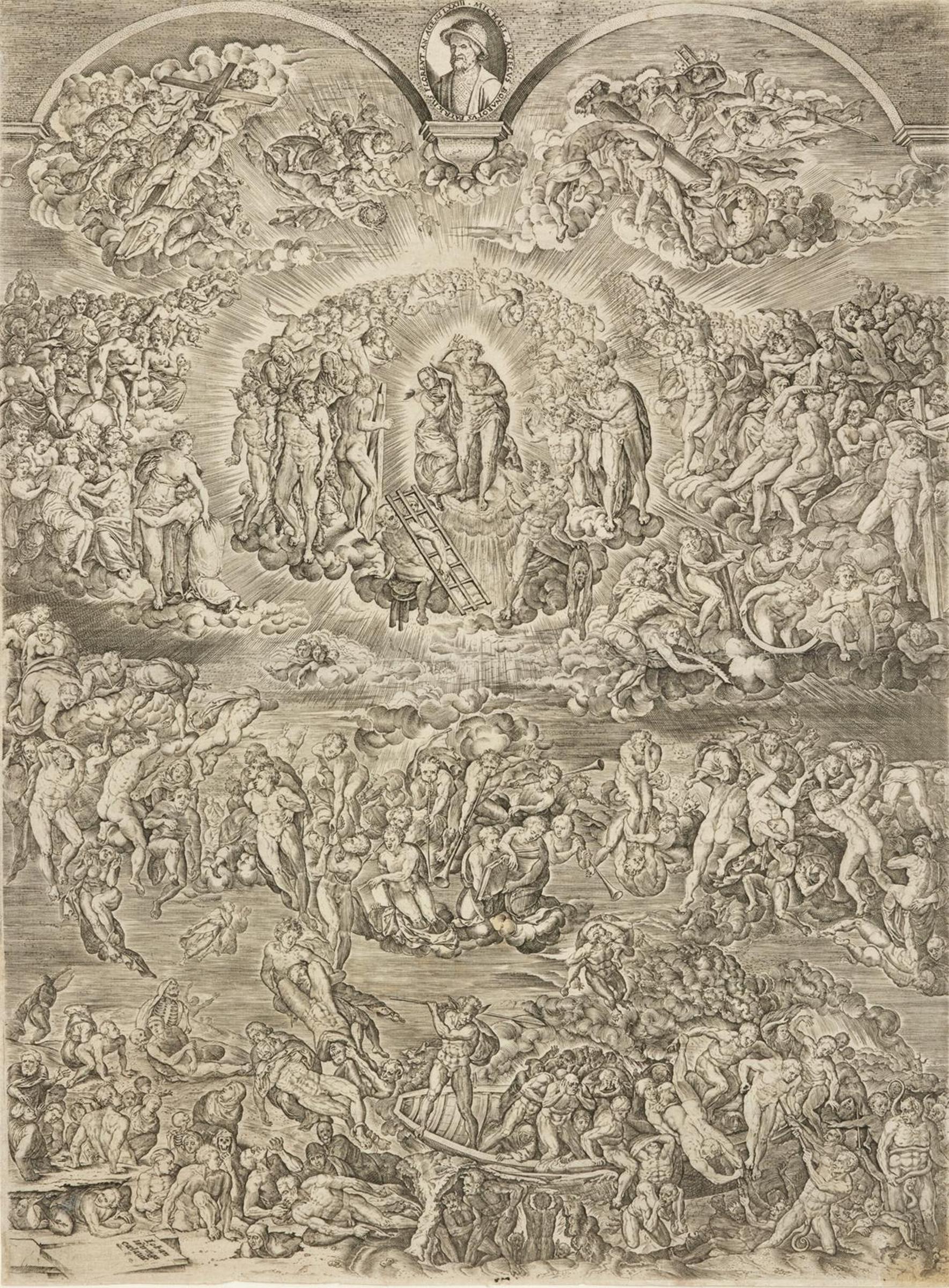 Johannes Wierix (1549) - The Last Judgement