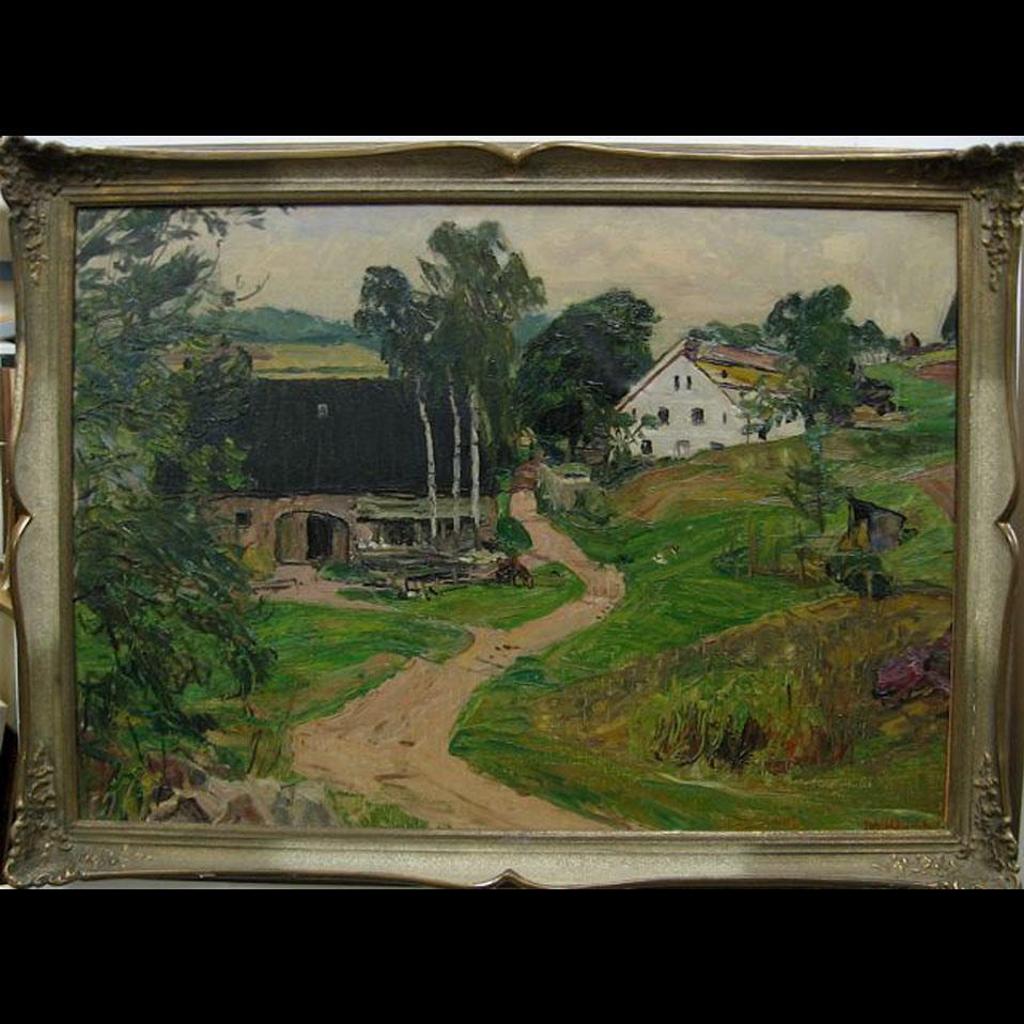 Johannes Hansch (1875-1945) - Farm Study