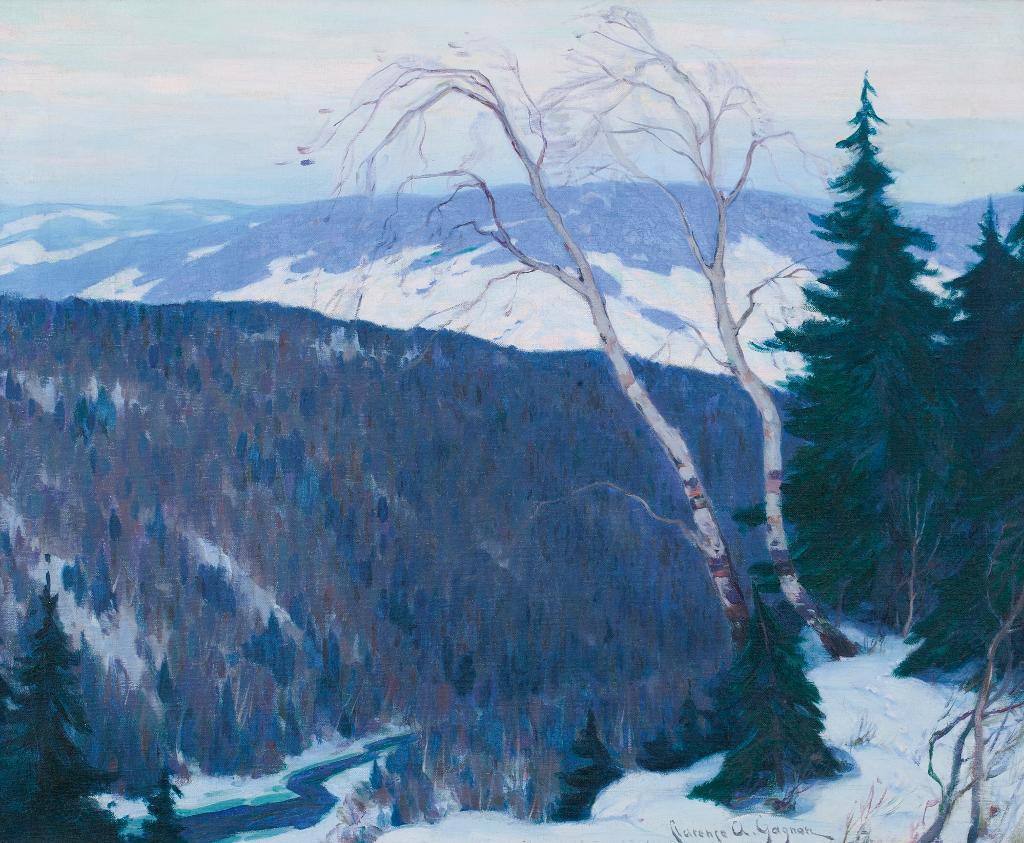 Clarence Alphonse Gagnon (1881-1942) - Winter Solitude