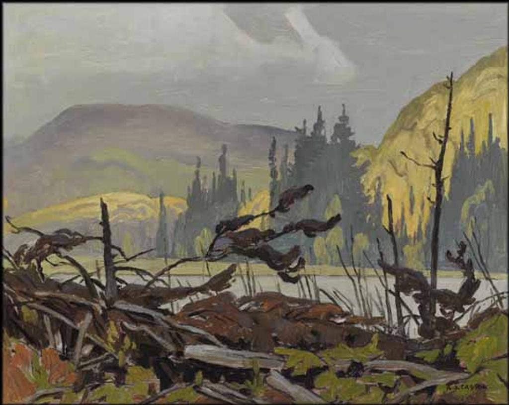 Alfred Joseph (A.J.) Casson (1898-1992) - Beaver Meadow Near Foymount