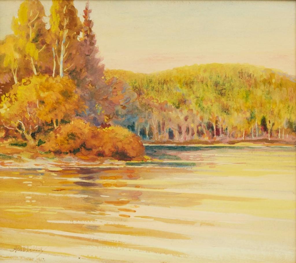 Alan Brookman Beddoe (1893-1975) - River in Fall