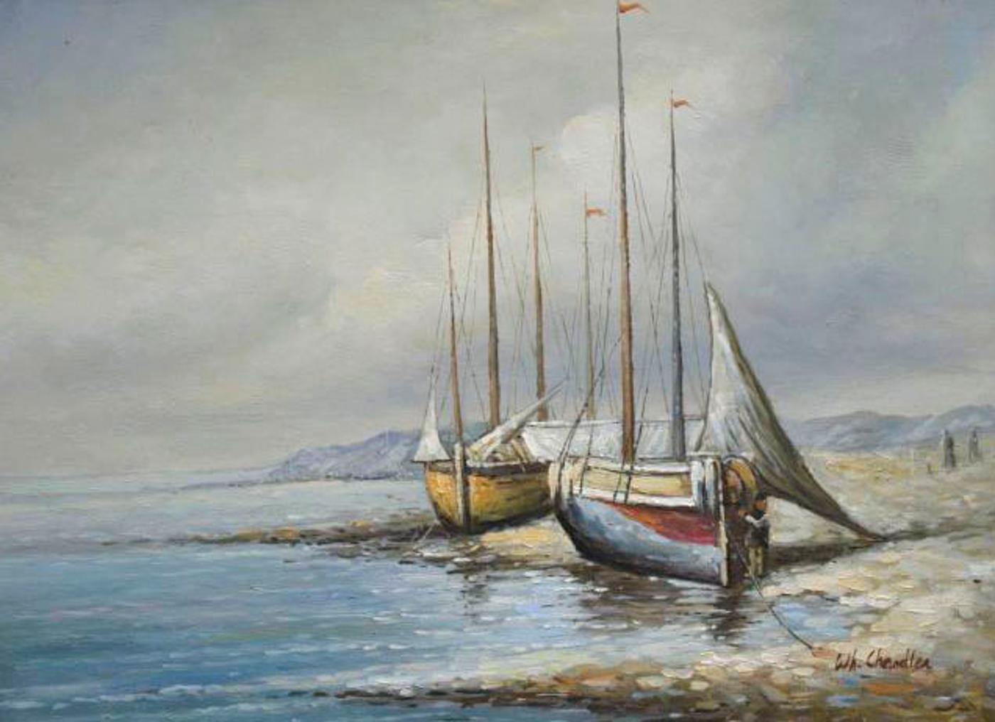 Wh. Chandler - Le long de la côte