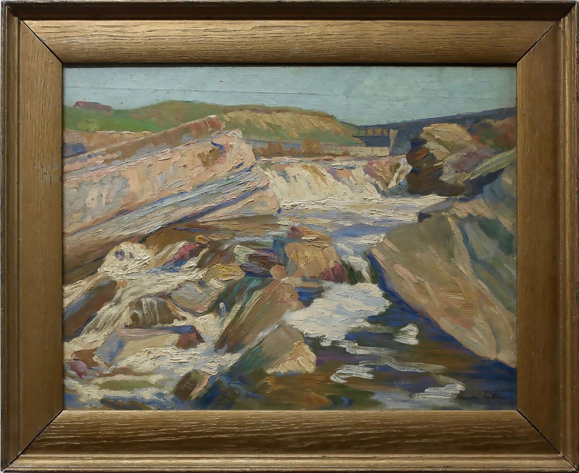 Henri Zotique Fabien (1878-1935) - Rideau River At Hog's Back, Ottawa