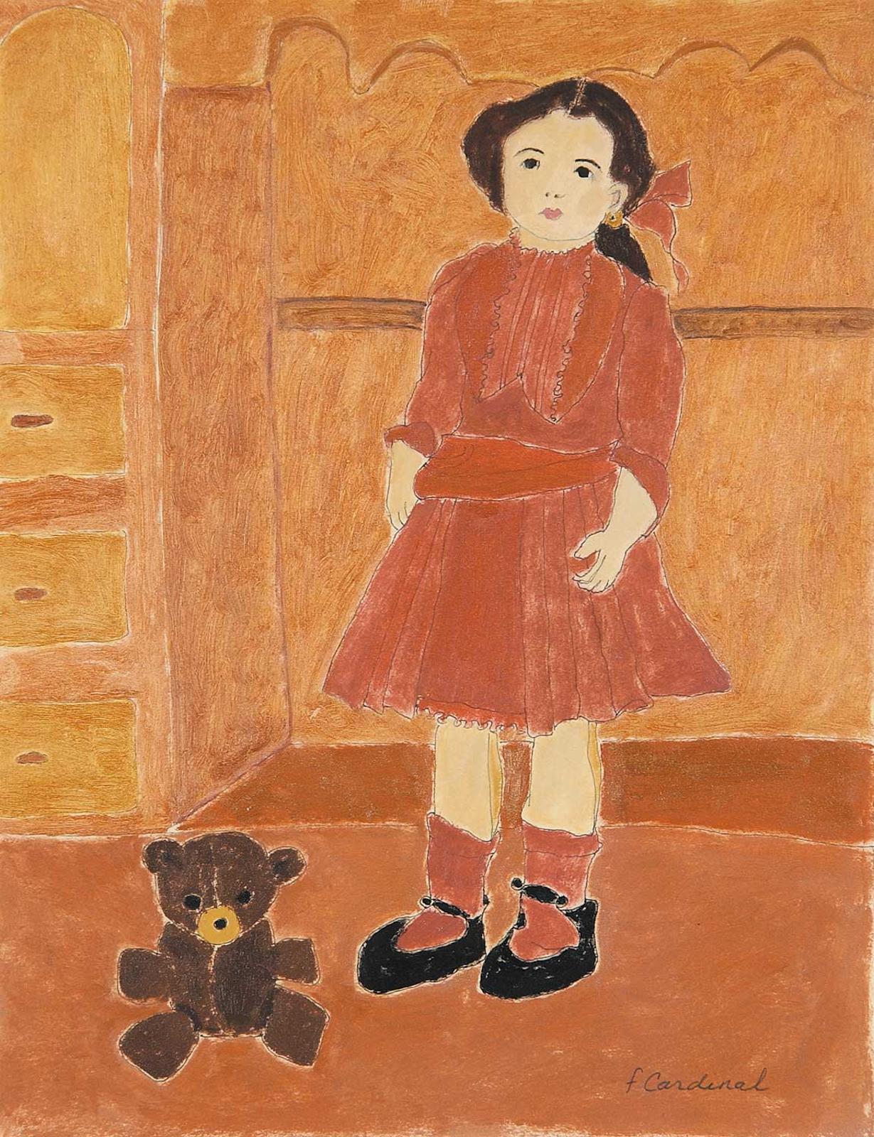 Francoise Cardinal - Doll and Teddy Bear